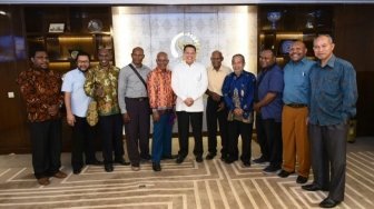 Minta Ganti Rugi Tanah Adat, Para Kepala Suku Papua Temui DPR