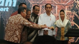 Jokowi Kaget Proyek Terminal Baru Ahmad Yani Lebih Cepat Rampung