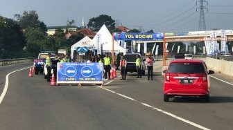 Jalan Tol Jagorawi Siang Ini, Contraflow 2 Kilometer Setelah GT Ciawi