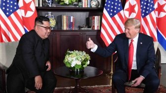 Pertemuan Kim Jong Un dan Donald Trump