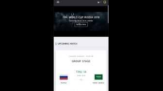 Nikmati Live Streaming Piala Dunia 2018 Mulai Rp 99.000