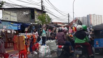 Loksem JP 15 Jati Baru akan Dibongkar Pemkot Jakpus, Pedagang Menolak