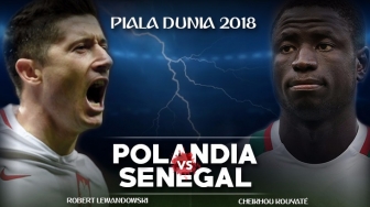 Prediksi Polandia vs Senegal di Grup H Piala Dunia 2018