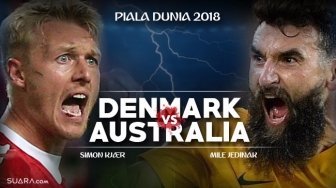 Prediksi Denmark vs Australia di Grup C Piala Dunia 2018