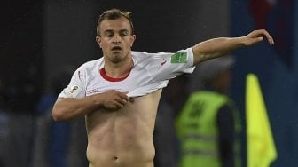 Dramatis, Gol Telat Shaqiri Bawa Swiss Tumbangkan Serbia