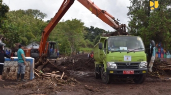 Banjir Bandang Banyuwangi, PUPR Bersihkan Bendung Garit