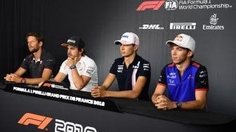 Hadir: The Three Musketeers di F1 GP Perancis 2018