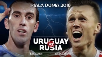 Prediksi Uruguay Vs Rusia, Duel Penentuan Juara Grup A