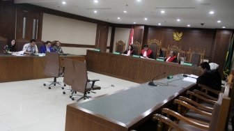 Terpidana kasus korupsi penyelenggaraan dana haji pada 2010-2013 dan penggunaan dana operasional menteri, Suryadharma Ali menjalani sidang perdana Peninjauan Kembali (PK) di Pengadilan Tipikor, Jakarta, Senin (25/6).