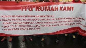 Desak Jokowi Hentikan Eksekusi Rumah