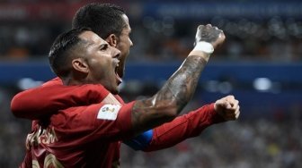 Quaresma Jadi Pembeda Laga Iran vs Portugal di Babak Pertama