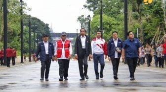 Presiden Tinjau Kesiapan Kompleks GBK Jelang Asian Games 2018