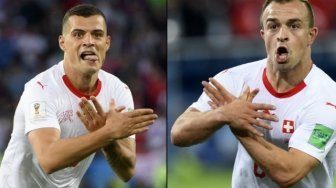 Rakyat dan Negara Kosovo Patungan Bayar Denda Xhaka dan Shaqiri