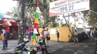 Pilkada Jabar, TPS Sederhana Jadi Tempat Cagub Sudrajat Nyoblos