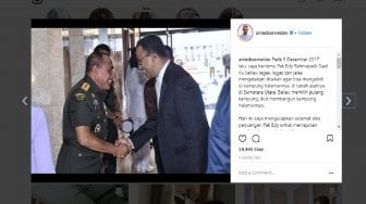 Posting Foto Edy Rahmayadi, Anies Berdoa Warga Pilih Pemimpin Ini