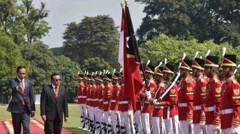 Jokowi Terima Kunjungan Presiden Timor Leste