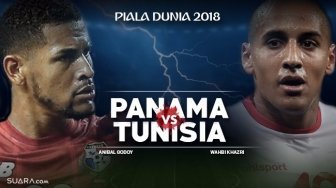 Susunan Pemain Panama vs Tunisia Grup G Piala Dunia 2018