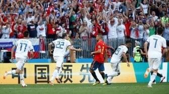 Rusia Singkirkan Spanyol Lewat Drama Adu Penalti