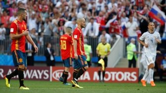 Drama Adu Penalti Akhiri Laga Spanyol vs Rusia