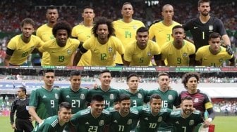 Fakta Kilat 16 Besar Piala Dunia 2018: Brasil Vs Meksiko