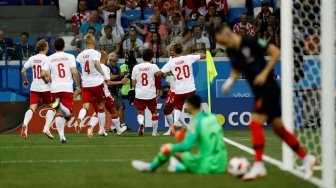 Kroasia vs Denmark Sementara Sama Kuat 1-1 di Babak I