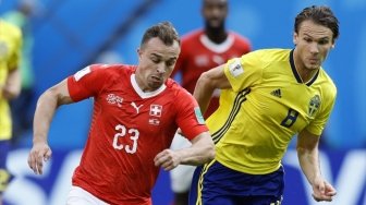 Swedia vs Swiss Masih Tanpa Gol di Babak Pertama