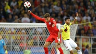 Babak Pertama, Kolombia vs Inggris Masih Tanpa Gol