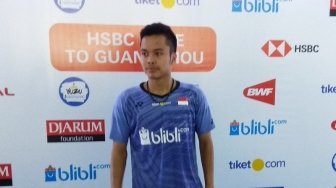 Kembali Hadapi Kento Momota, Anthony Ginting Tak Mau Jatuh ke Lubang yang Sama