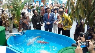 Jumat Siang Jokowi Kunjungi Pameran Indo Livestock 2018