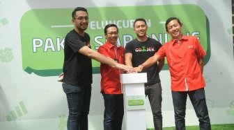 Go-Jek Gandeng Telkomsel Luncurkan Paket Murah