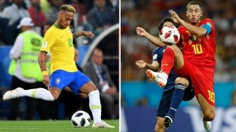 Brasil vs Belgia: Neymar Cs Tertinggal 2 Gol di Babak Pertama