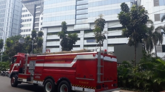 Karyawan Kemenhub Diduga Terkunci dari Luar Gedung saat Kebakaran