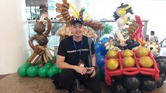 Leonard Suharli Gaungkan Seni Balon di Indonesia Lewat Bisnis