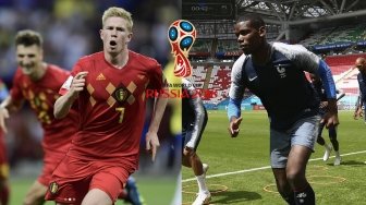 Fakta Kilat Semifinal Piala Dunia 2018: Prancis Vs Belgia