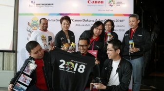 Canon dan Datascrip Manjakan Fotografer di Ajang Asian Games 2018