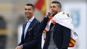 Ronaldo Pergi, Ramos Tegaskan Real Madrid Takkan Berhenti Menang