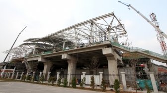 Proyek Stasiun LRT Velodrome