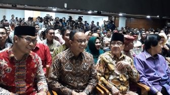 Ketua Dewan Kehormatan Partai Golkar Akbar Tanjung Tegaskan Tidak Dukung Anies Baswedan Capres 2024