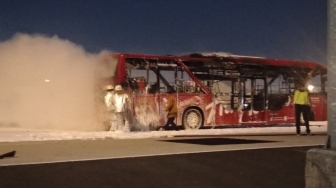 Bus Air Asia Terbakar di Apron T3 Soetta, Kok Bisa?