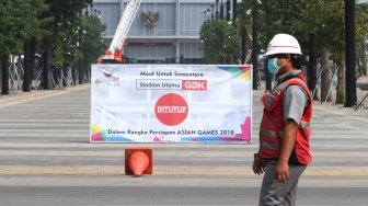 SUGBK Ditutup Jelang Asian Games