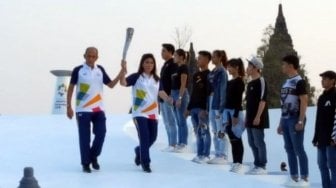 Konser Torch Relay Asian Games Ekspose Keindahan Candi Prambanan