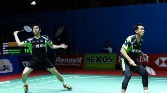 Dua Ganda Putra Indonesia Melaju ke Perempat Final Singapore Open