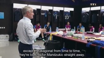 VIDEO: Terungkap! Inilah Ucapan Didier Deschamps di Ruang Ganti Prancis Saat Final Piala Dunia