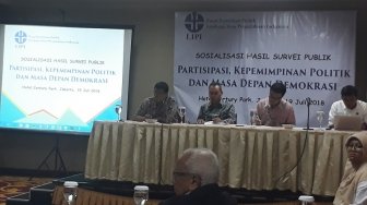 Survei LIPI: PDIP Jadi Parpol dengan Elektabilitas Tertinggi