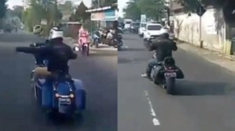 Video Konvoi Moge Arogan Bikin Pengguna Jalan Kesal