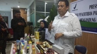 BBPOM Bandung Sita Puluhan Ribu Kosmetik Ilegar Senilai Rp 1,9 M