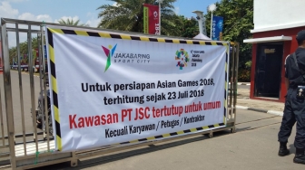 Demi Asian Games, Jakabaring Sport City Ditutup untuk Umum