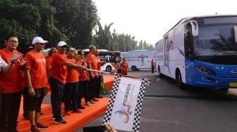 100 Bus Wonderful Indonesia Siap Lalu-Lalang di Asian Games 2018