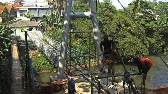 Jembatan Fair di Tual Ambruk, 4 Orang Terluka