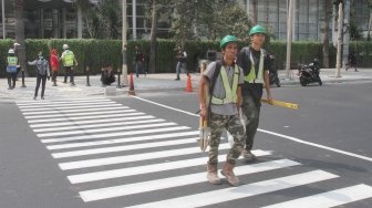 Pelican Crossing Pengganti JPO di Thamrin Mulai Difungsikan